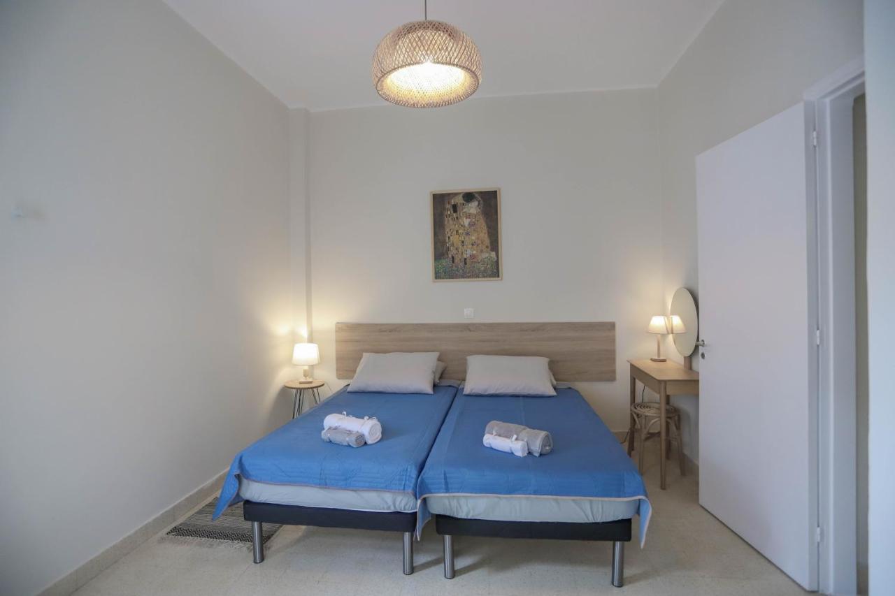 Traditional Town Garden Apartment Rhodes City Exteriér fotografie